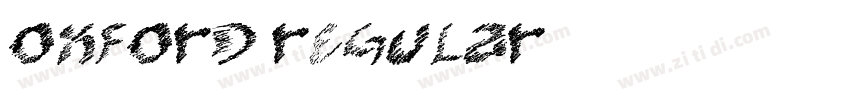 OXford regular字体转换